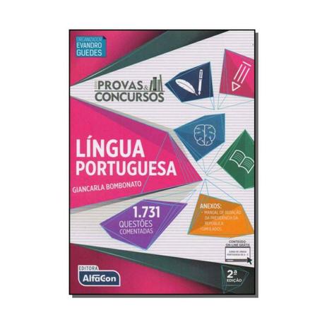 Provas e concursos lingua portuguesa - alfacon - Alfacon concursos publicos Menor preço em Provas e concursos lingua portuguesa - alfacon - Alfacon concursos publicos