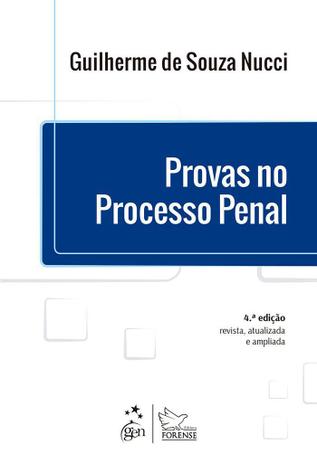 Provas no Processo Penal Menor preço em Provas no Processo Penal