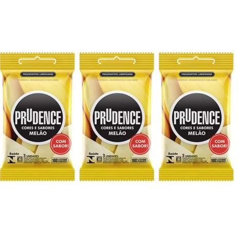 Prudence Aroma Sabor Melão Preservativos C/3 (Kit C/03) Menor preço em Prudence Aroma Sabor Melão Preservativos C/3 (Kit C/03)