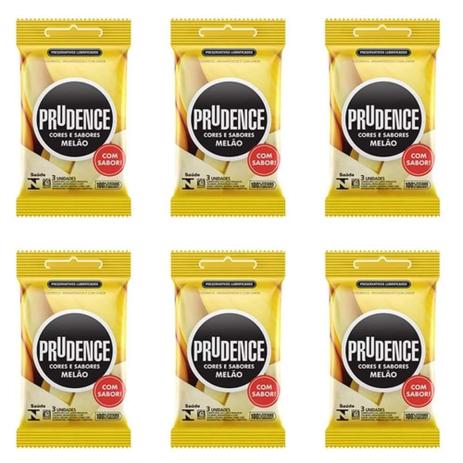 Prudence Aroma Sabor Melão Preservativos C/3 (Kit C/06) Menor preço em Prudence Aroma Sabor Melão Preservativos C/3 (Kit C/06)
