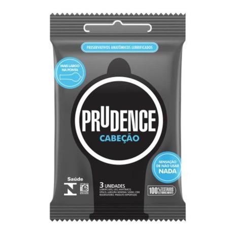 Prudence Cabeção Preservativos C/3 Menor preço em Prudence Cabeção Preservativos C/3