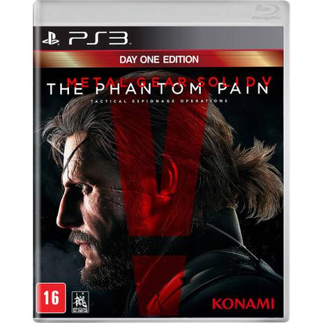 Ps3 lac metal gear solid 5 the phantom pain - Konami Menor preço em Ps3 lac metal gear solid 5 the phantom pain - Konami