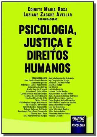 Psicologia, justica e direitos humanos - Jurua Menor preço em Psicologia, justica e direitos humanos - Jurua
