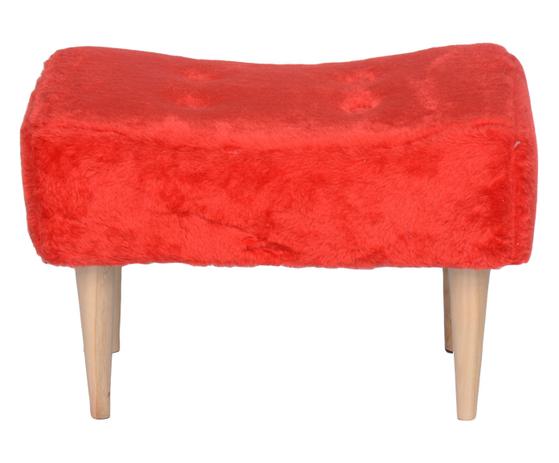 Pufe Banqueta Short - Vermelho - Stay puff Menor preço em Pufe Banqueta Short - Vermelho - Stay puff