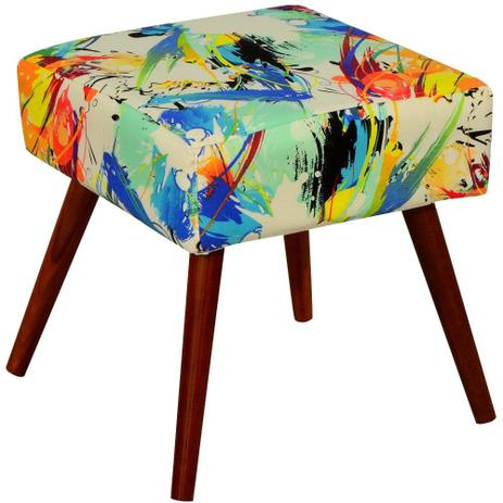 Puff Banqueta Decorativa com Pés Palito Lívia Collor Impermeabilizado - LymDecor é boa?