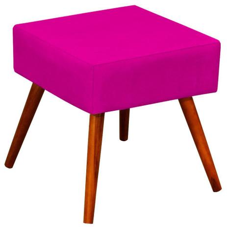 Puff Banqueta Decorativa com Pés Palito Lívia Suede Pink - LymDecor é boa?