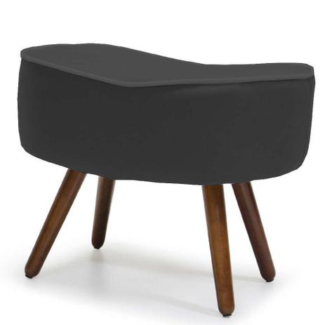 Puff Banqueta Decorativa Para Sala de Estar Kora Suede Preto C-99 - LymDecor Menor preço em Puff Banqueta Decorativa Para Sala de Estar Kora Suede Preto C-99 - LymDecor