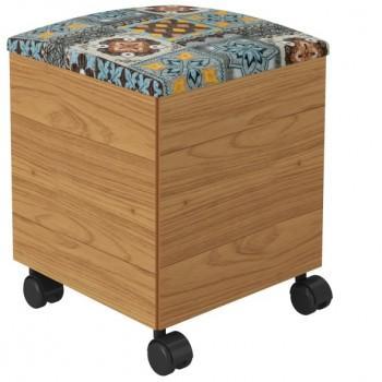Puff Baú Com Tampa de Abrir 100 MDF CA31 - Dalla Costa -Freijo/Ladrilho é boa?