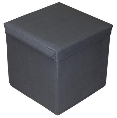 Puff Baú Desmontável com Tampa Cinza - A casa móveis é ruim? Puff Baú Desmontável com Tampa Cinza - A casa móveis é boa?