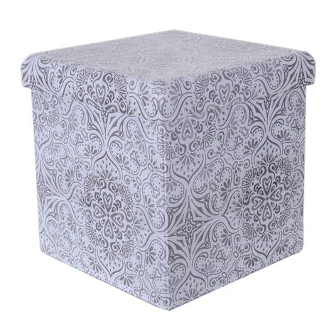 Puff Baú Estampado com Tampa Ornament - Bene Casa é boa?