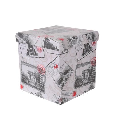 Puff Baú Estampado com Tampa Selos - Bene Casa é boa?