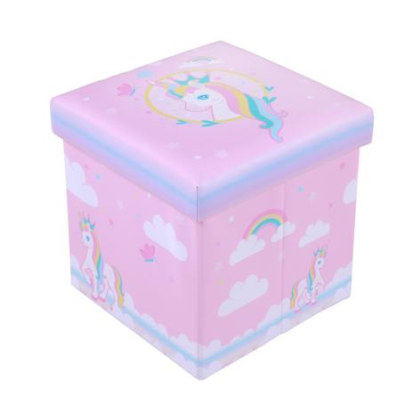 Puff Baú Mini com Tampa Unicórnio 30cm x 30cm - Bene Casa é ruim? Puff Baú Mini com Tampa Unicórnio 30cm x 30cm - Bene Casa é boa?