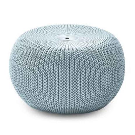 Menor preço em Puff Circular Cozy Seat Keter Azul - Keter móveis