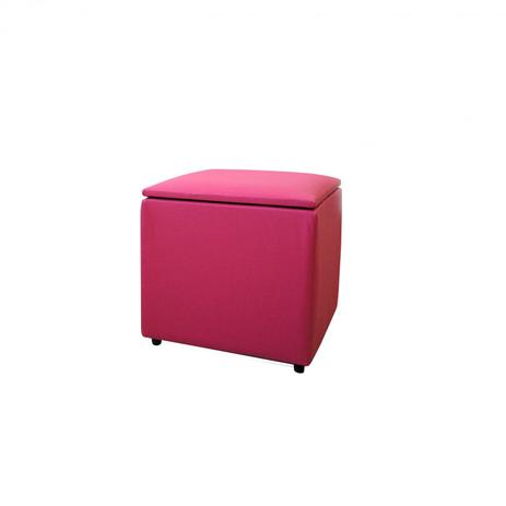 Puff com Baú Ilhéus Utilidades RD Rosa é boa?