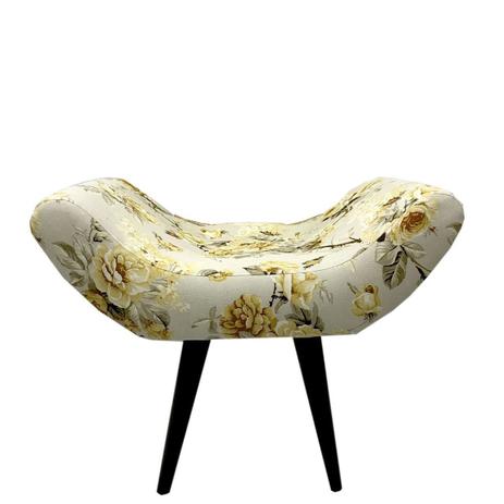 Puff Decorativo Elegance Impermeável Grace Amarelo - Sua casa decor é ruim? Puff Decorativo Elegance Impermeável Grace Amarelo - Sua casa decor é boa?