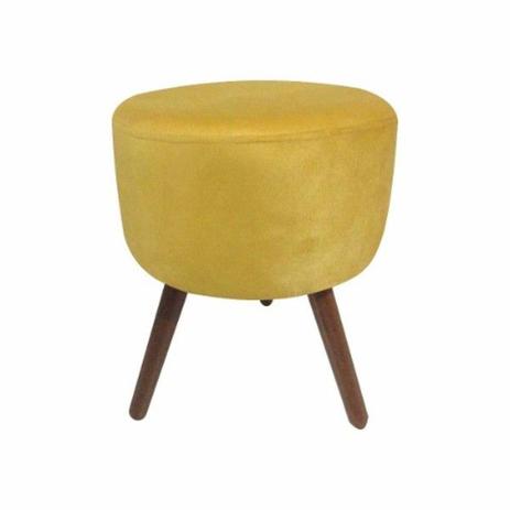 Puff monaco redondo sued amarelo - Jrv Menor preço em Puff monaco redondo sued amarelo - Jrv