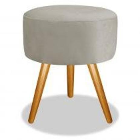 Puff Puf Pufe Banqueta Decorativo Carol Pés Palito para Quarto Corano Bege - Elegance Menor preço em Puff Puf Pufe Banqueta Decorativo Carol Pés Palito para Quarto Corano Bege - Elegance
