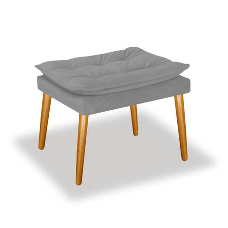 Puff Pufe Quadrado Opalla Pés Palito Capitonê para Sala de Estar Recepção Quarto Suede Cinza - AM Decor - Ds decor Menor preço em Puff Pufe Quadrado Opalla Pés Palito Capitonê para Sala de Estar Recepção Quarto Suede Cinza - AM Decor - Ds decor