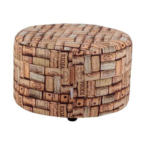 Puff Redondo Pastilha Suede Rolha Colorido - Stay puff Menor preço em Puff Redondo Pastilha Suede Rolha Colorido - Stay puff