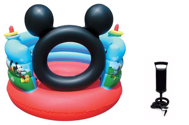 Pula Pula Bestway Disney Mickey Mouse 91012 c Bomba Inflar é boa?