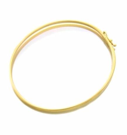 Pulseira Bracelete Feminino Em Ouro 18k 750 - Dr Joias