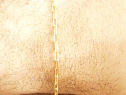 Pulseira Bracelete Masculina 21cm 3mm Toda Folheada Ouro - Gabriela costa semi jóias Menor preço em Pulseira Bracelete Masculina 21cm 3mm Toda Folheada Ouro - Gabriela costa semi jóias