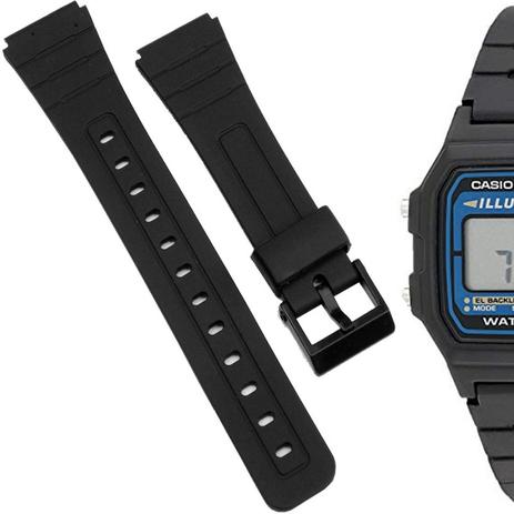 Pulseira Compatível para Relógio Casio F105 de Silicone Preta - Oficina dos relogios é ruim? Pulseira Compatível para Relógio Casio F105 de Silicone Preta - Oficina dos relogios é boa?