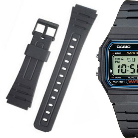 Pulseira Compatível para Relógio Casio F91 de Silicone Preta - Oficina dos relógios é ruim? Pulseira Compatível para Relógio Casio F91 de Silicone Preta - Oficina dos relógios é boa?