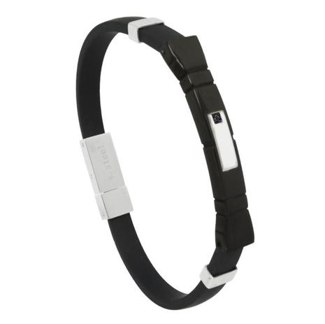Pulseira Convex de Aço Infinite Black Masculina  2700519 é boa?