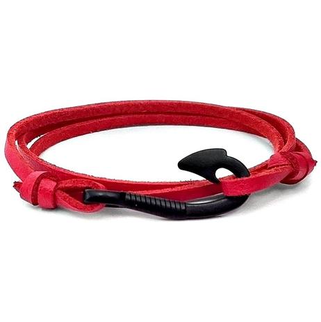 Pulseira De Ancora Masculina Náutica Vermelha - Gafeno acessórios é boa?