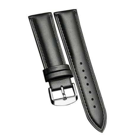 Pulseira de Couro Compatível com Relógio Fossil FS4812 Preta - Oficina Dos Relógios Menor preço em Pulseira de Couro Compatível com Relógio Fossil FS4812 Preta - Oficina Dos Relógios