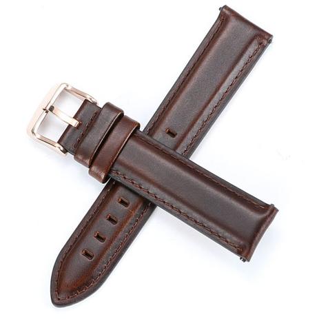 Pulseira de Couro Mc Liso Marrom para Relógio Mondaine Com encaixe de 18mm  - Oficina Dos Relogios - Pulseira de Relógio - Magazine Luiza