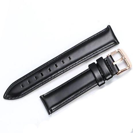 Pulseira de Couro Mc Liso Preto para Relógio Mondaine Com encaixe de 20mm -  Oficina Dos Relogios - Relógios - Magazine Luiza