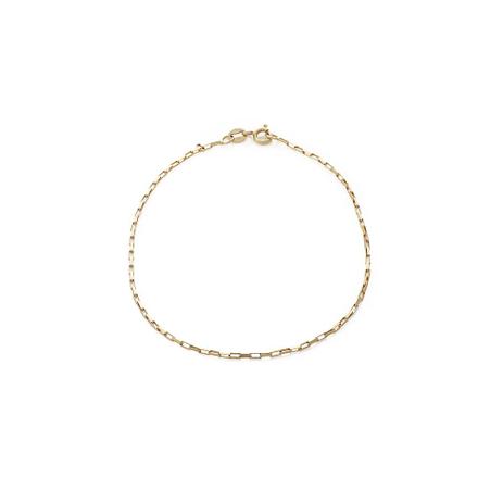 Pulseira de Ouro 18k Malha Cartier de 1,1mm com 20cm pu04215 - Joiasgold Menor preço em Pulseira de Ouro 18k Malha Cartier de 1,1mm com 20cm pu04215 - Joiasgold