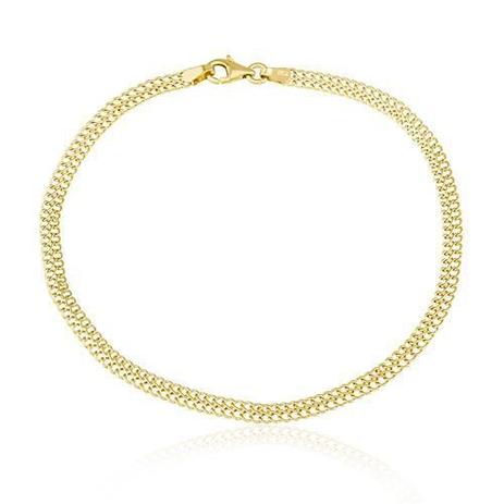 Pulseira de Ouro Malha Italiana com 18 cm - Usejoias é boa?