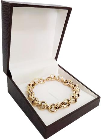 Pulseira Elo Português 6 Gramas 5mm 19cm Ouro 18k 750 - Perucci joias Menor preço em Pulseira Elo Português 6 Gramas 5mm 19cm Ouro 18k 750 - Perucci joias