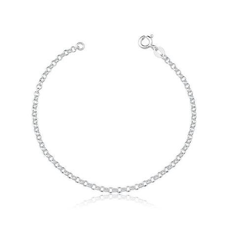 Pulseira Elo Português - Céu De Prata Menor preço em Pulseira Elo Português - Céu De Prata