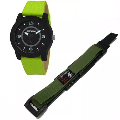 Pulseira em Nylon Para Relógio Mormaii MO203 20mm Verde - Oficina dos relógios Menor preço em Pulseira em Nylon Para Relógio Mormaii MO203 20mm Verde - Oficina dos relógios