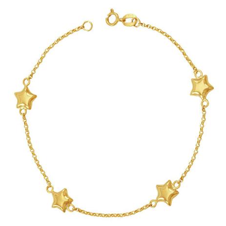 Pulseira em Ouro 18K Estrela - AU3230 - Bruna tessaro Menor preço em Pulseira em Ouro 18K Estrela - AU3230 - Bruna tessaro