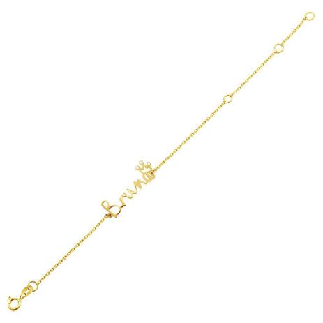 Pulseira em Ouro 18K Manuscrito com Diamantes - AU3528 - Bruna tessaro é boa?