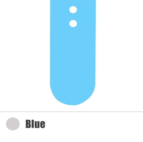 Pulseira Emborrachada Para Smartwatch e Apple Watch 38/40mm - Azul Claro - Bandwatch Menor preço em Pulseira Emborrachada Para Smartwatch e Apple Watch 38/40mm - Azul Claro - Bandwatch