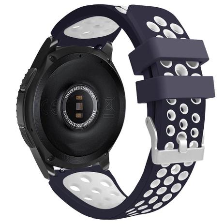 Pulseira Esportiva para Samsung Galaxy Watch 46mm / Samsung Gear S3 Frontier Classic / Gear R380 R381 R382 - Ltimports Menor preço em Pulseira Esportiva para Samsung Galaxy Watch 46mm / Samsung Gear S3 Frontier Classic / Gear R380 R381 R382 - Ltimports