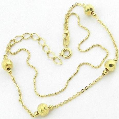 Pulseira Feminina 18/22cm Folheada Ouro PL431 - Wnbijouterias Menor preço em Pulseira Feminina 18/22cm Folheada Ouro PL431 - Wnbijouterias