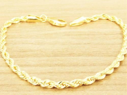 Pulseira Feminina Masculina 20cm 4mm Cordão Baiano Folheada á Ouro. Cod: 1924 - Gabriela costa semi jóias Menor preço em Pulseira Feminina Masculina 20cm 4mm Cordão Baiano Folheada á Ouro. Cod: 1924 - Gabriela costa semi jóias