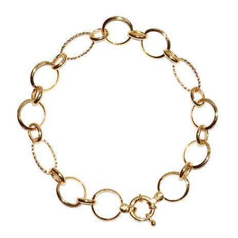 Pulseira Feminina Ouro 18k Elos - Retran joias Menor preço em Pulseira Feminina Ouro 18k Elos - Retran joias