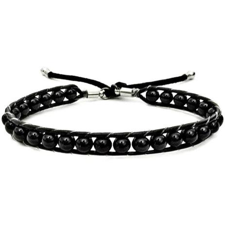 Pulseira Gafeno Bracelete De Couro Preta Chan Luu - Gafeno acessórios Menor preço em Pulseira Gafeno Bracelete De Couro Preta Chan Luu - Gafeno acessórios