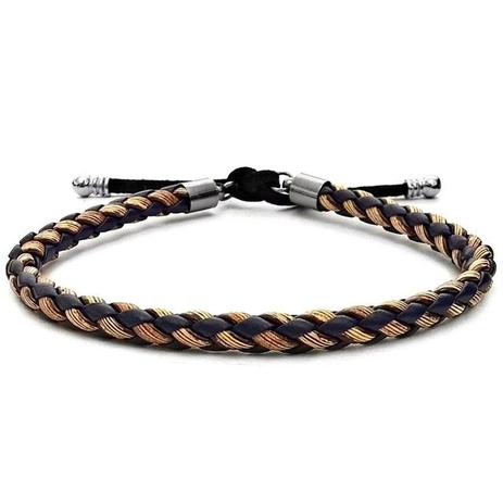 Pulseira Gafeno De Couro Trançado Masculina - Gafeno acessórios é boa?