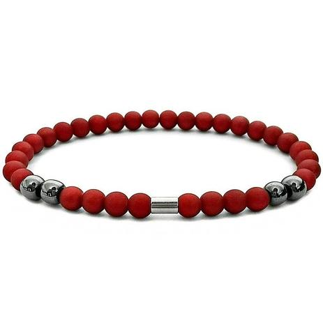 Pulseira Gafeno De Pedras Elástica Vermelha - Gafeno acessórios Menor preço em Pulseira Gafeno De Pedras Elástica Vermelha - Gafeno acessórios