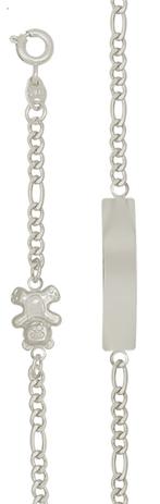 pulseira infantil com chapinha e ursinho - Vip folheados Menor preço em pulseira infantil com chapinha e ursinho - Vip folheados
