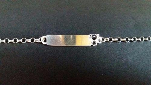 Pulseira Infantil Prata 925 - Menina Gravação De Nome Grátis - Total pratas Menor preço em Pulseira Infantil Prata 925 - Menina Gravação De Nome Grátis - Total pratas